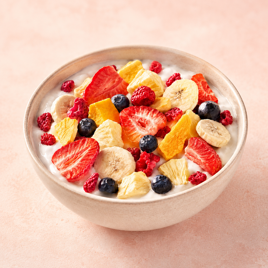 Dans un yaourt ou porridge